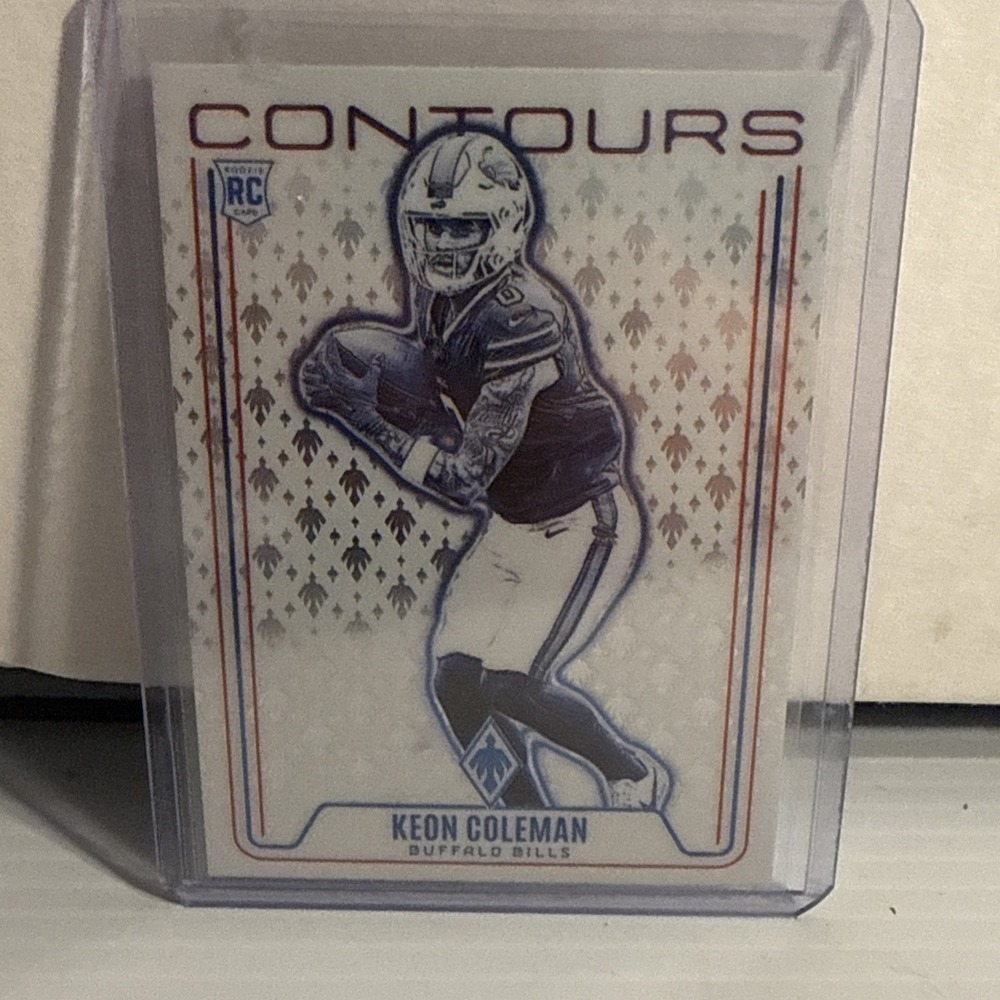 2024 Panini Phoenix Contours WAVE SP Keon Coleman Buffalo Bills RC Rookie